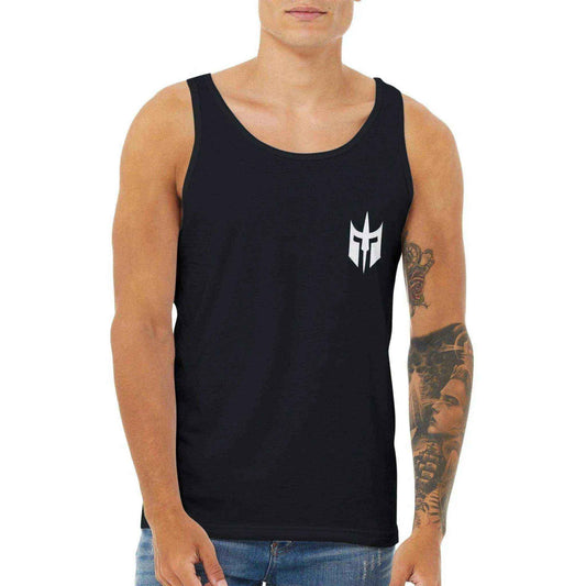 Premium Unisex Training Tank - Black - ForgeOfSparta