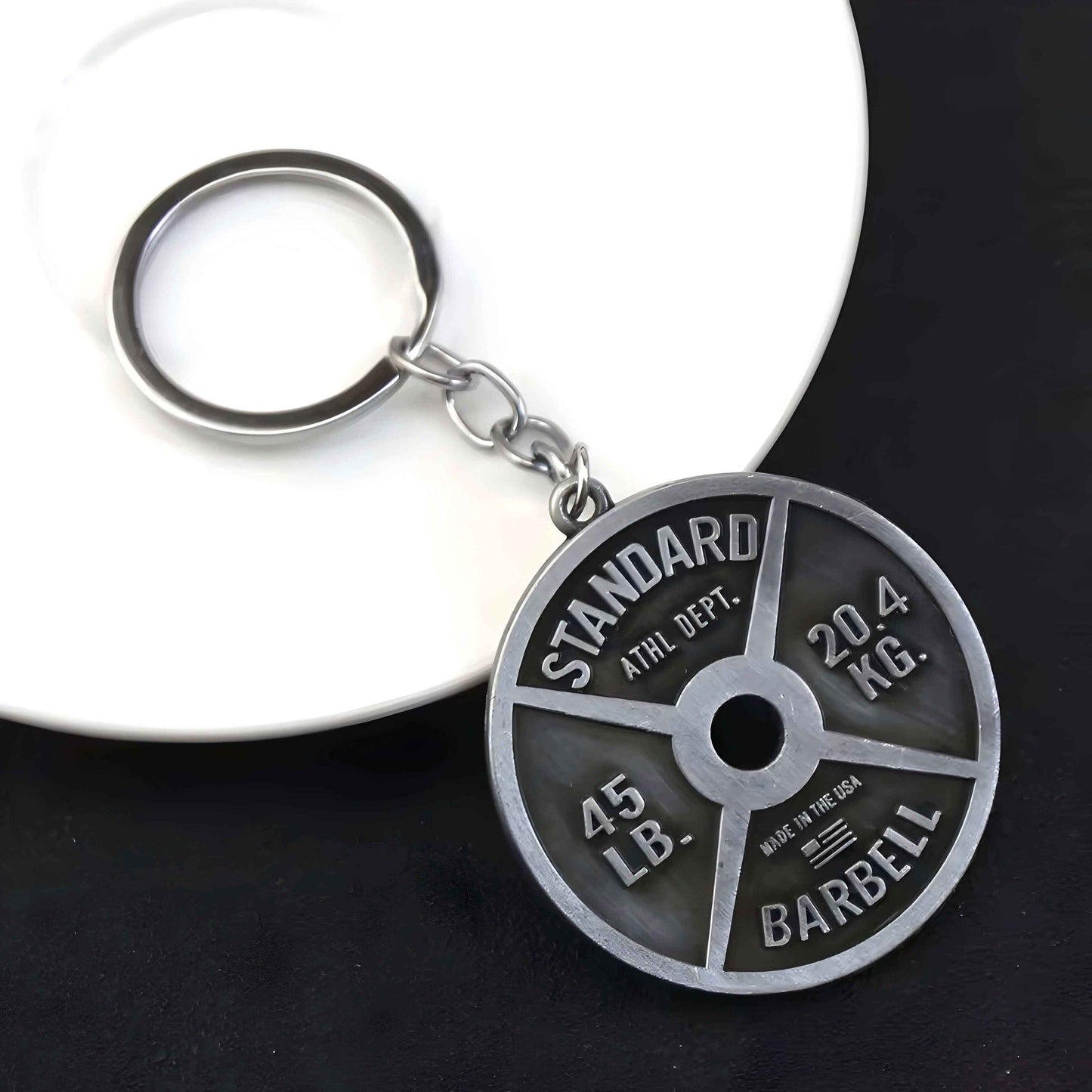 Weight Plate - Keychain - ForgeOfSparta