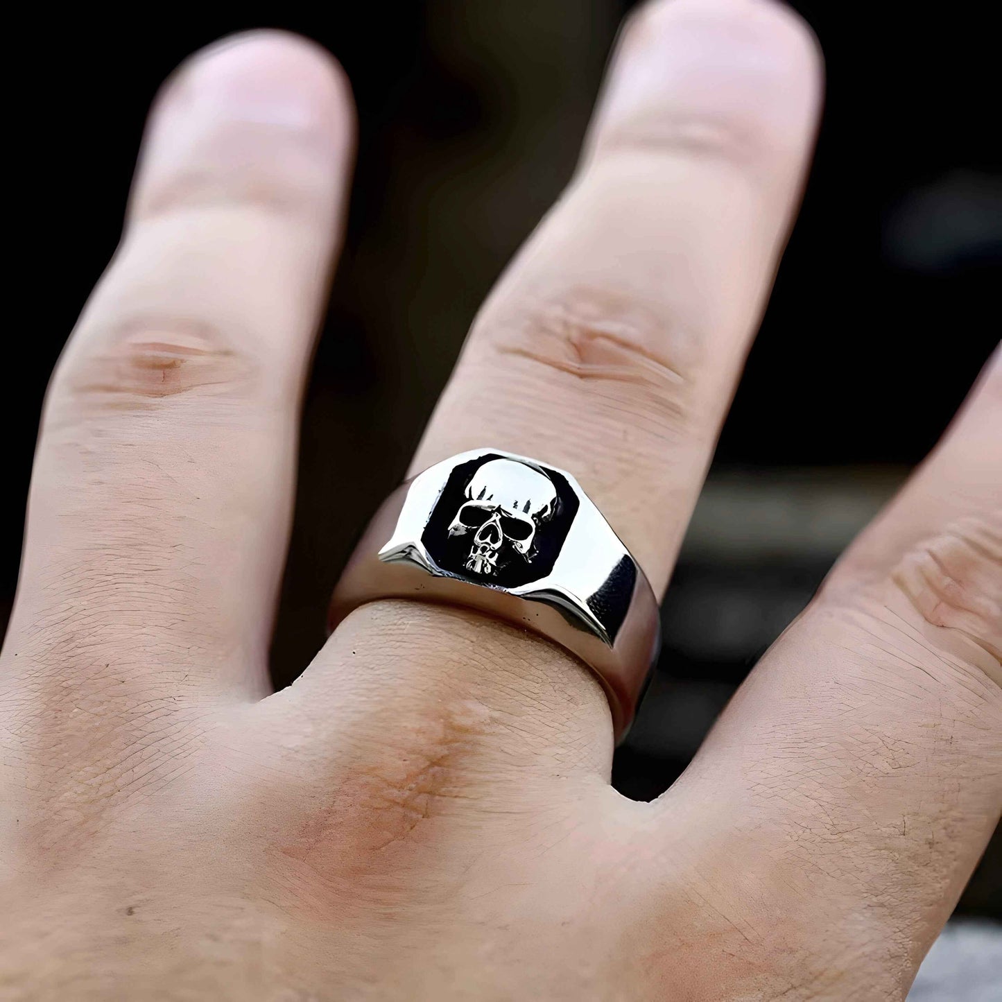 Invictus, Steel Skull Ring