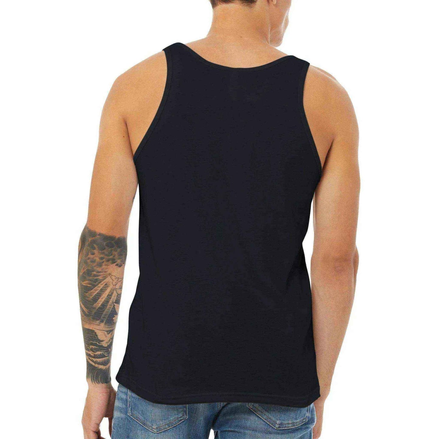 Premium Unisex Training Tank - Black - ForgeOfSparta