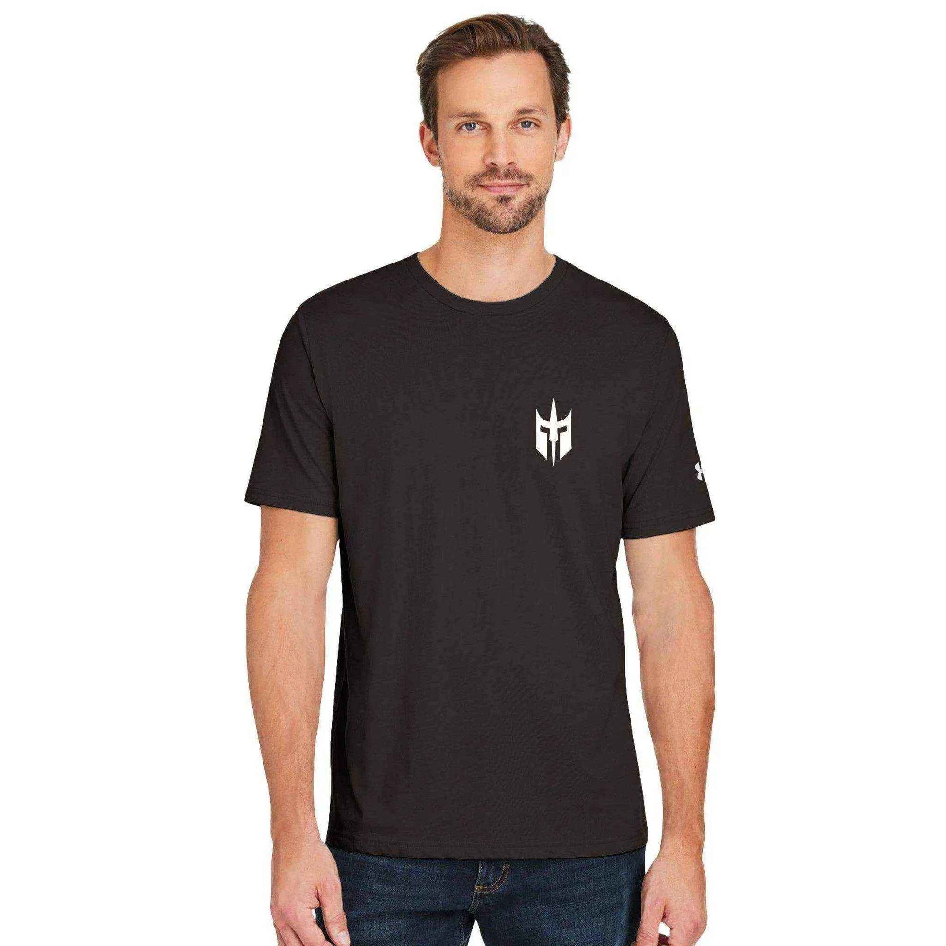 Men's Athletic Performance T-Shirt | Under Armour - Black - ForgeOfSparta