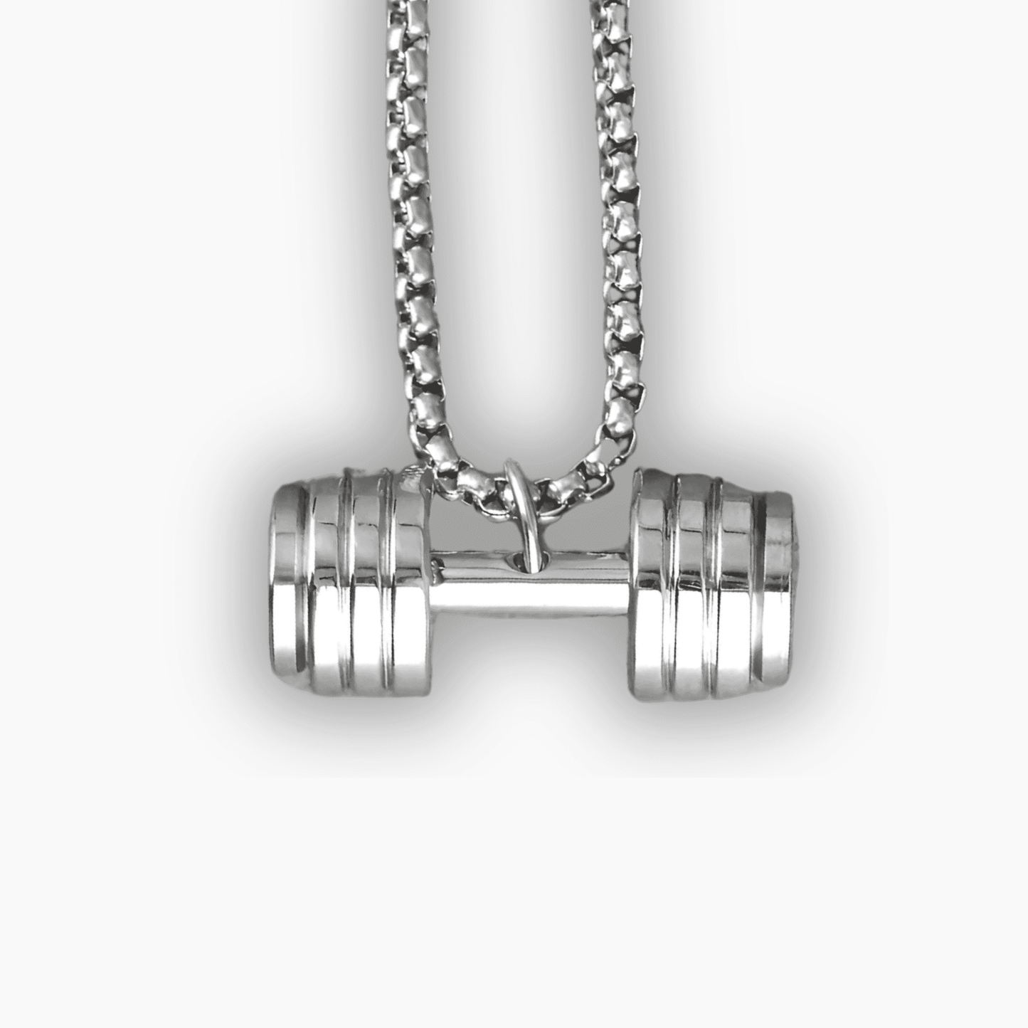 No Limits, Steel Dumbbell Pendant