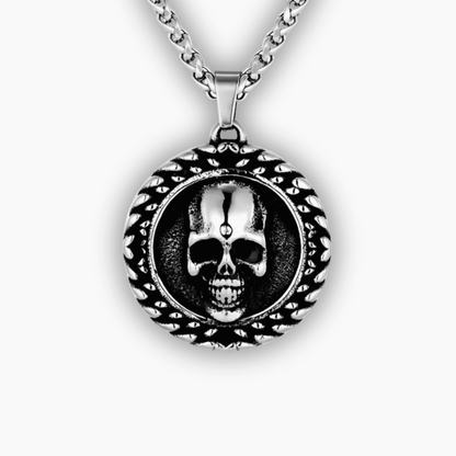 Ronin, Steel Skull Pendant