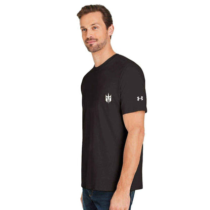 Men's Athletic Performance T-Shirt | Under Armour - Black - ForgeOfSparta